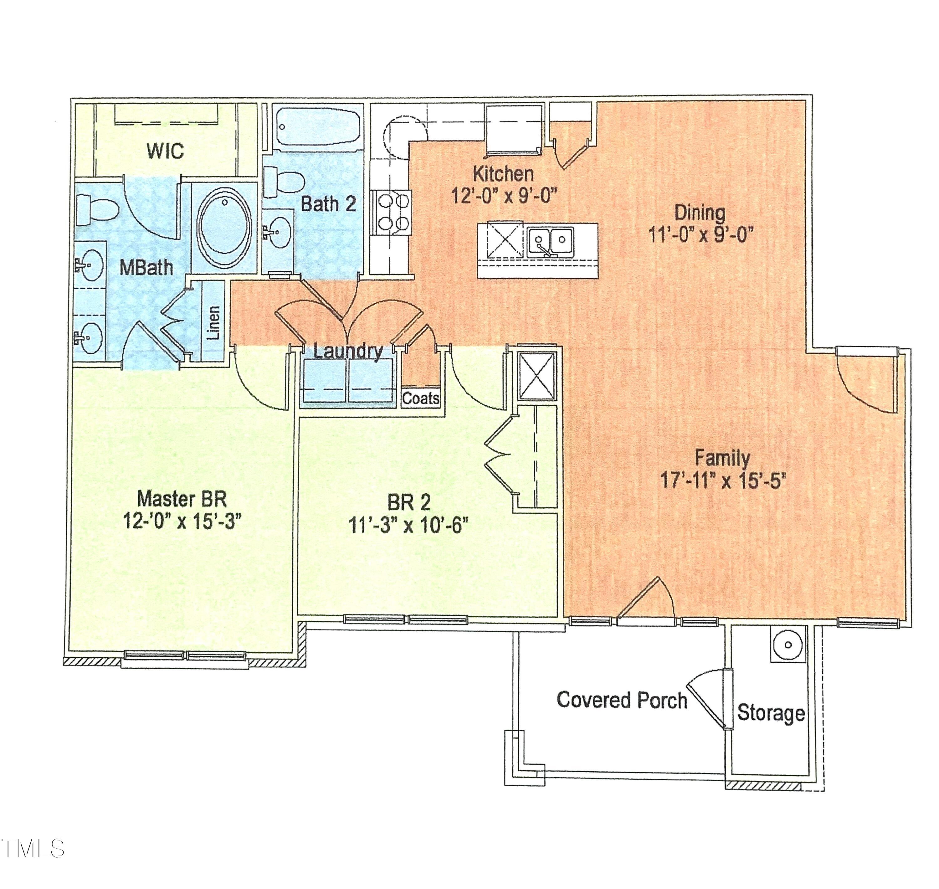 425 Weather Ridge Lane, Unit 55 Cary, NC 27513 - Photo 2 of 3 WCC Carroll Plus