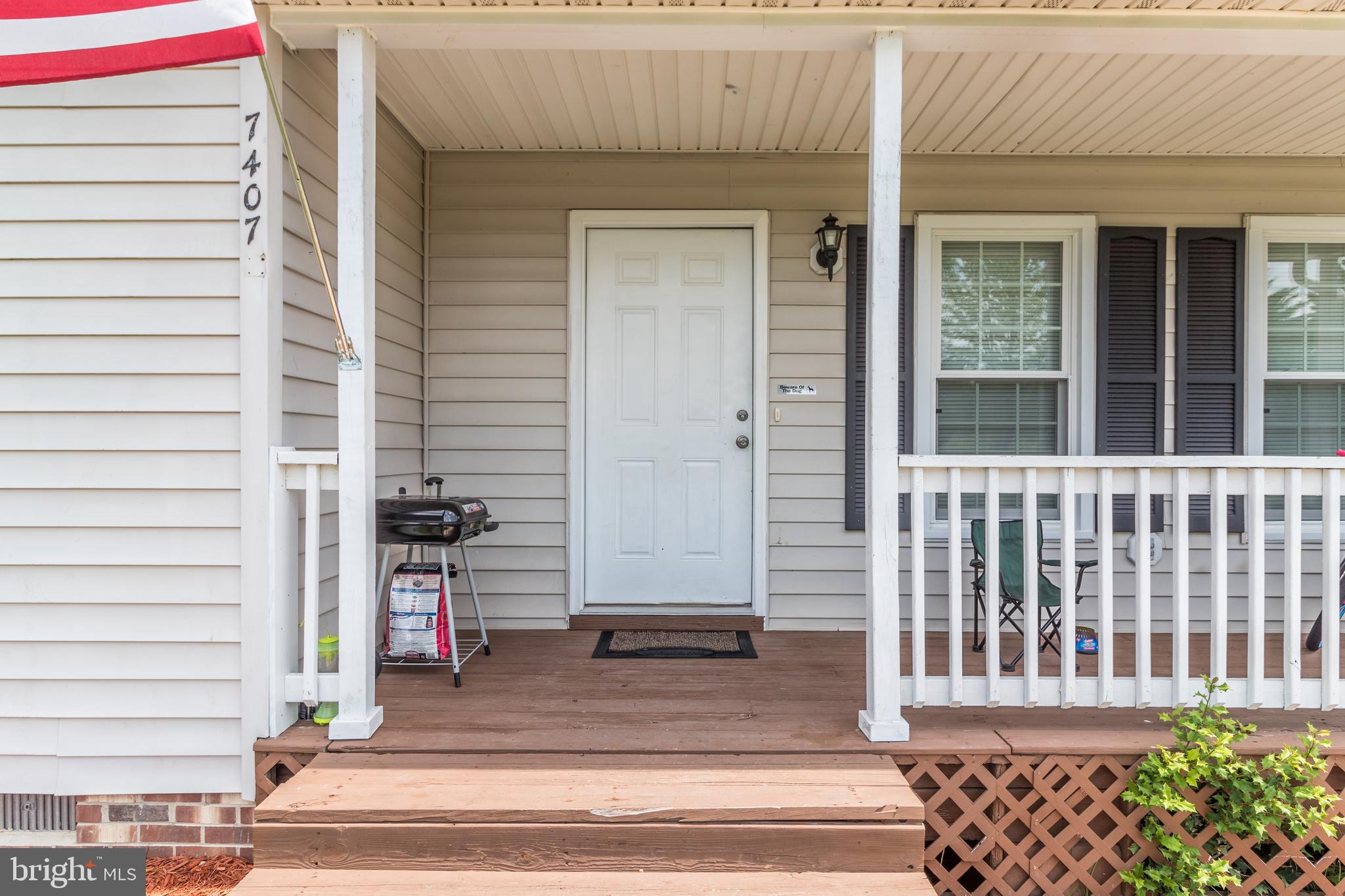 7407 Blanton Road Ruther Glen, VA 22546 - Photo 7 of 42 front door