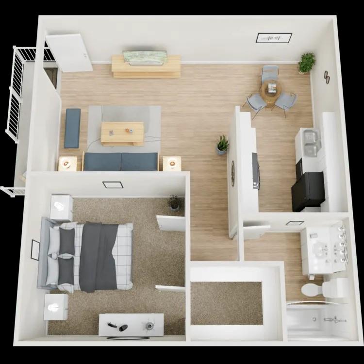 305 West Baker Road, Unit 1414 Baytown, TX 77521 - Photo 3 of 18 Receive One Month Free when you look and lease within 48 hours.