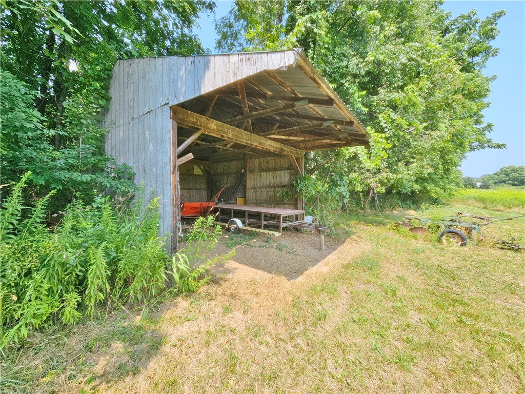 2623 Guyanoga Road Jerusalem, NY 14527 - Photo 47 of 50 N SIDE FO THE LOT LEAN TO SHED INCLUDED