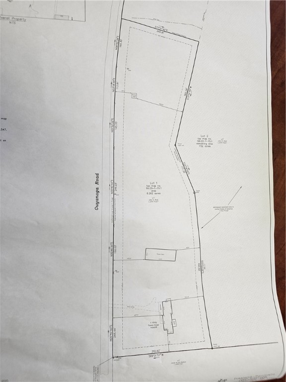 2623 Guyanoga Road Jerusalem, NY 14527 - Photo 50 of 50 July 23, 2025 survey map
