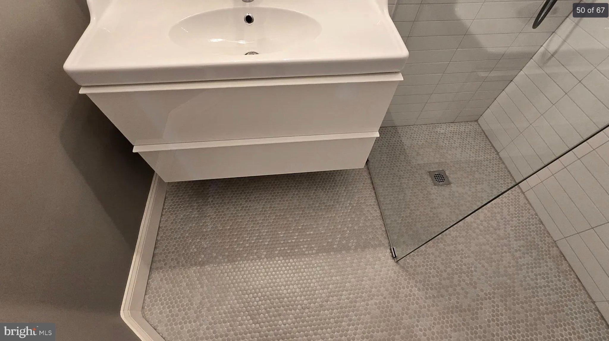 3906 Valley Ridge Drive Fairfax, VA 22033 - Photo 48 of 58 Sleek modern bathroom design.