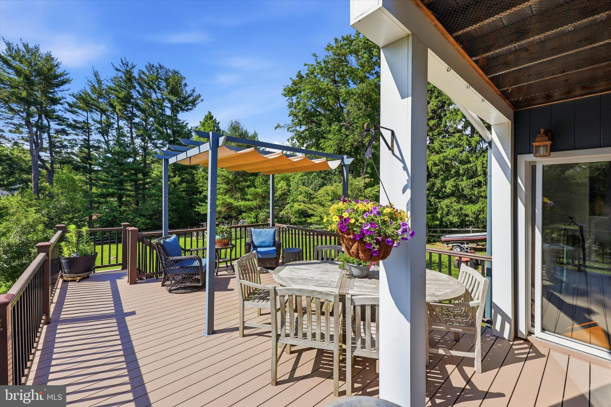 1622 Jarrettown Road Dresher, PA 19025 - Photo 43 of 61 Serene deck with lush green views.