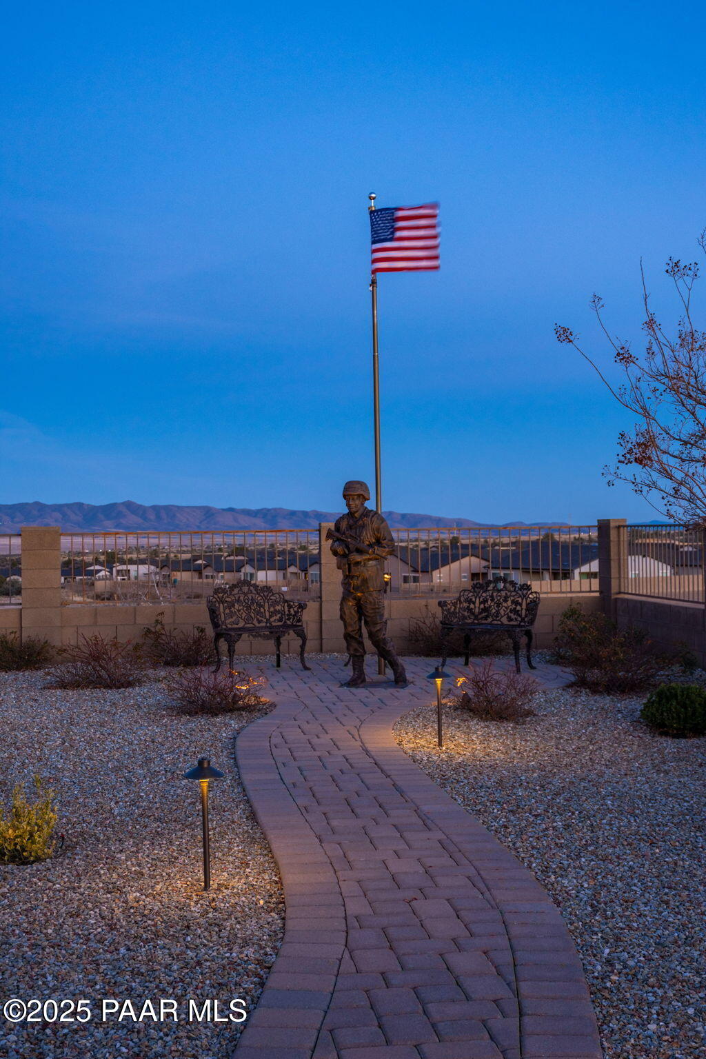 5207 Copper Ridge Drive Prescott, AZ 86301 - Photo 29 of 29 Featured Statue and Extendable Flagpole
