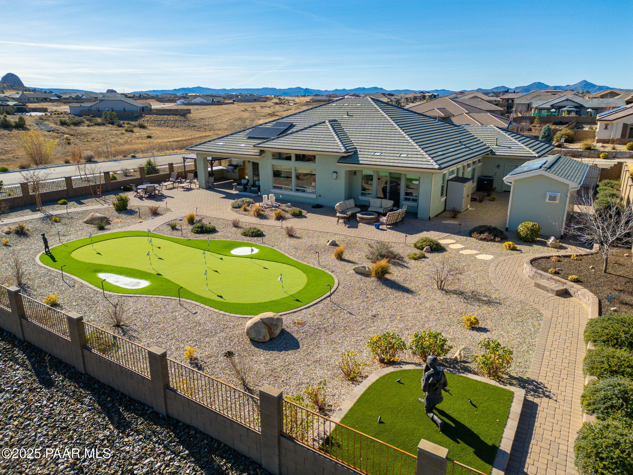 5207 Copper Ridge Drive Prescott, AZ 86301 - Photo 6 of 29 Backyard Aerial