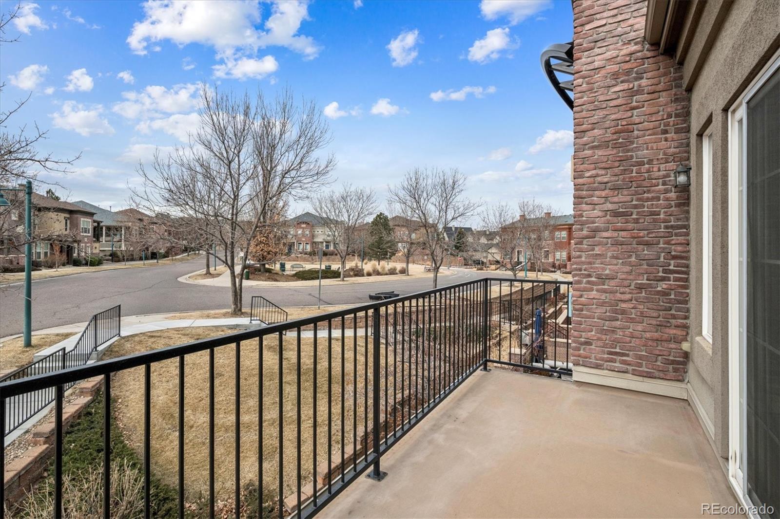 485 Elmhurst Way, Unit C Highlands Ranch, CO 80129 - Photo 39 of 42 a view of city from a balcony