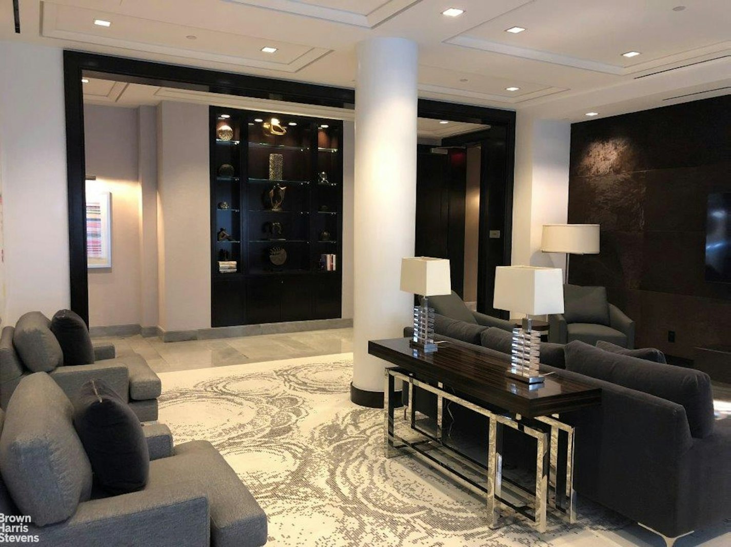 100 Riverside Boulevard, Unit 27A Manhattan, NY 10069 - Photo 41 of 48 a living room with furniture