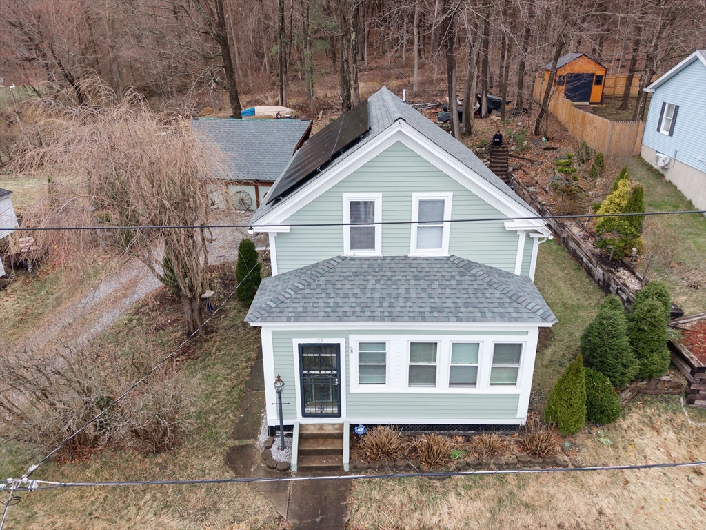 129 School Street Warren, MA 01083 - Photo 13 of 41 front view of a house with a yard