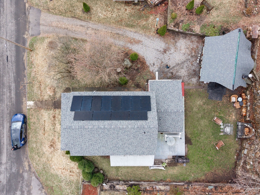 129 School Street Warren, MA 01083 - Photo 4 of 41 an aerial view of a house with a yard