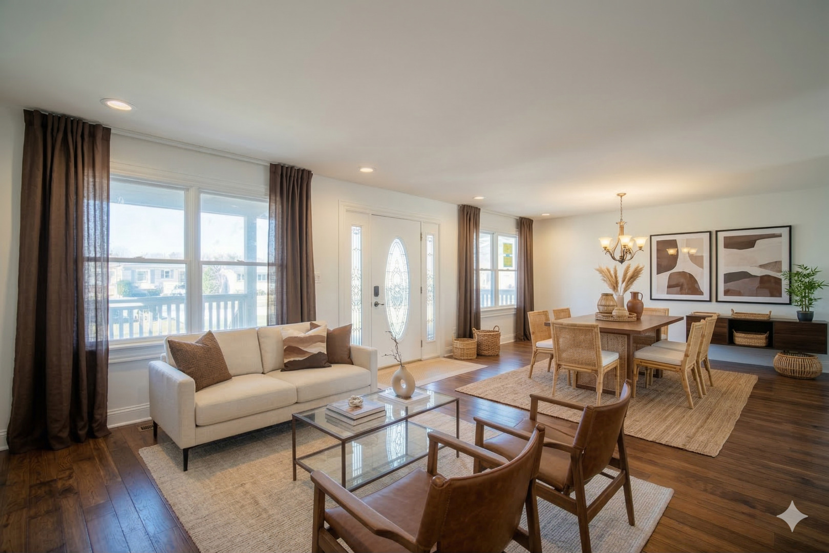 4137 Clinton Avenue Stickney, IL 60402 - Photo 12 of 41 a living room with furniture and wooden floor