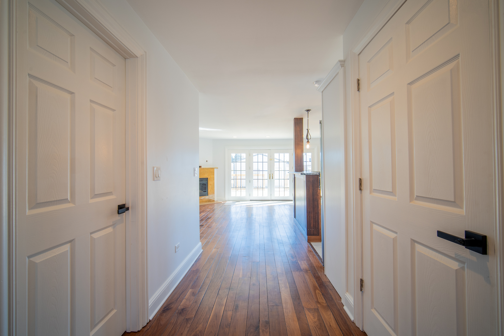 4137 Clinton Avenue Stickney, IL 60402 - Photo 15 of 41 a view of hallway with wooden floor