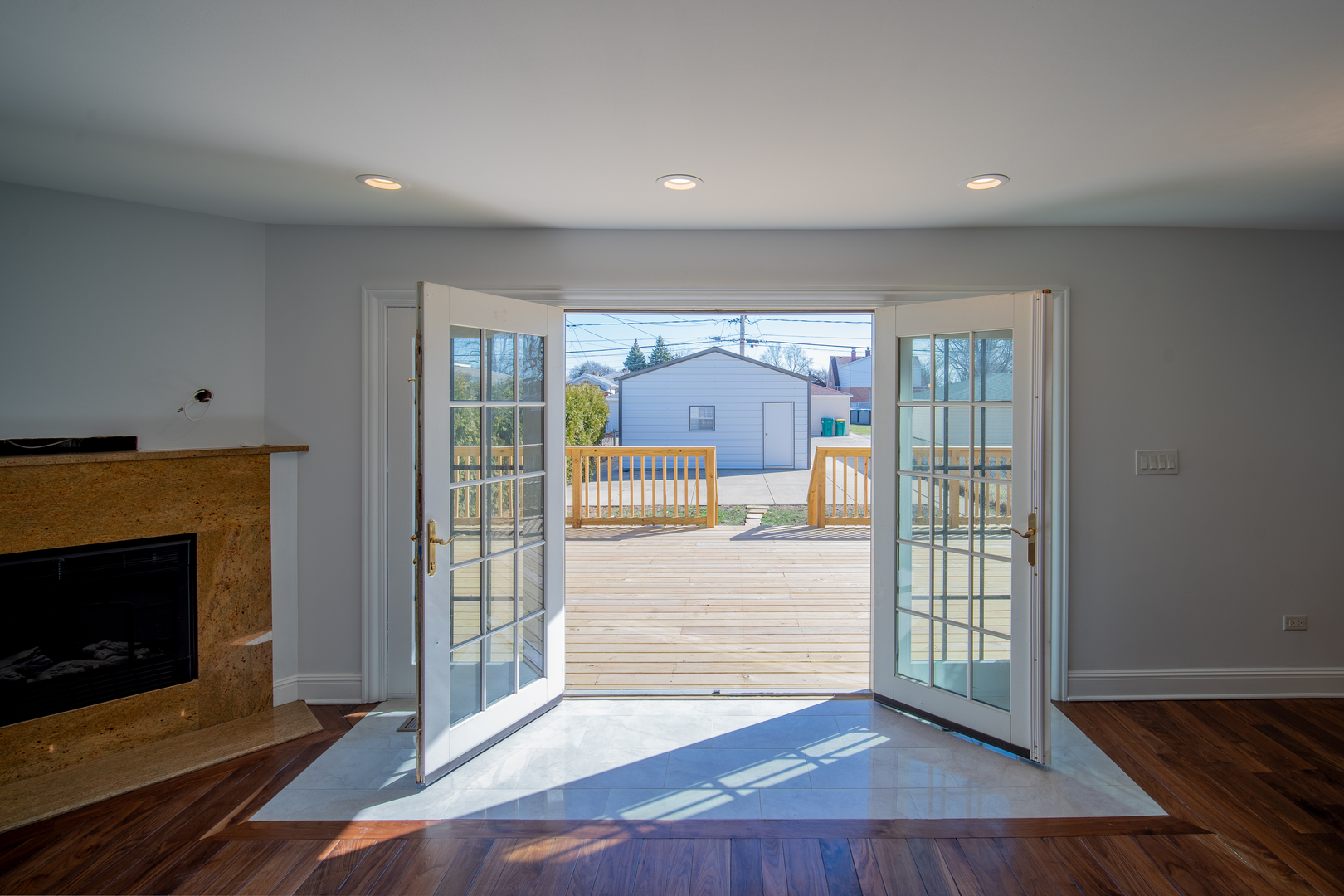 4137 Clinton Avenue Stickney, IL 60402 - Photo 16 of 41 a view of livingroom with furniture and a fireplace