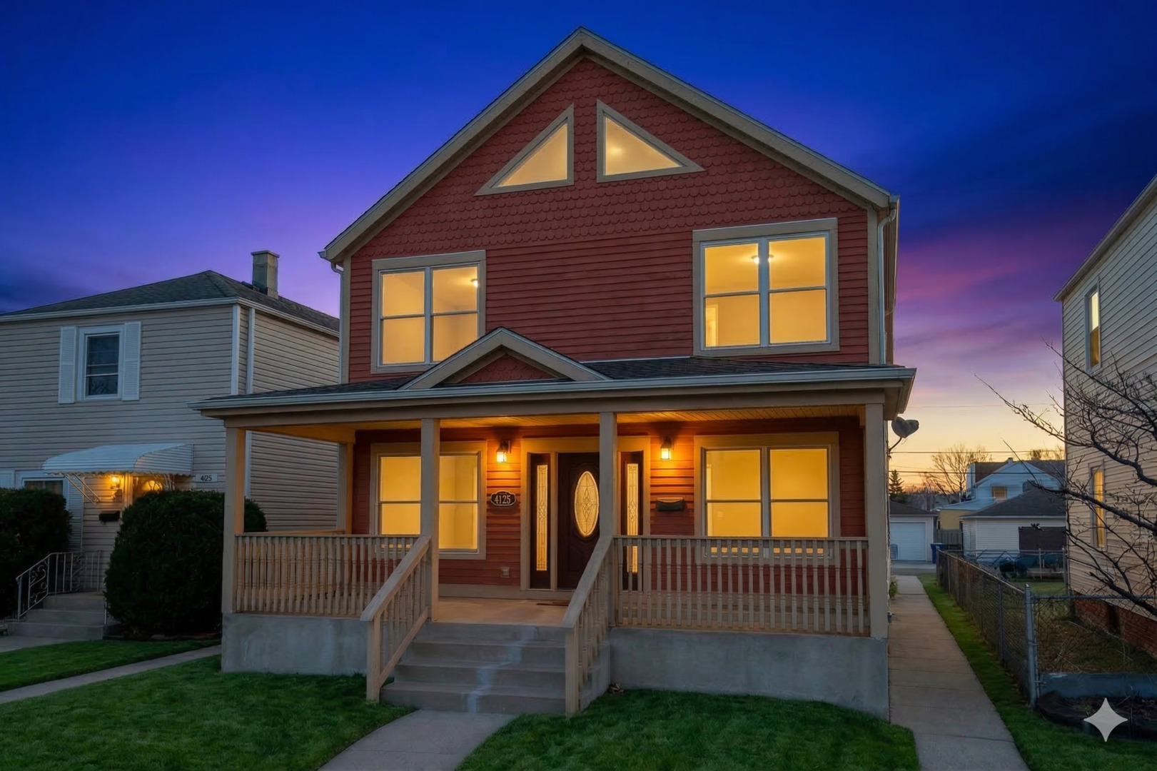 4137 Clinton Avenue Stickney, IL 60402 - Photo 2 of 41 a front view of a house with garden