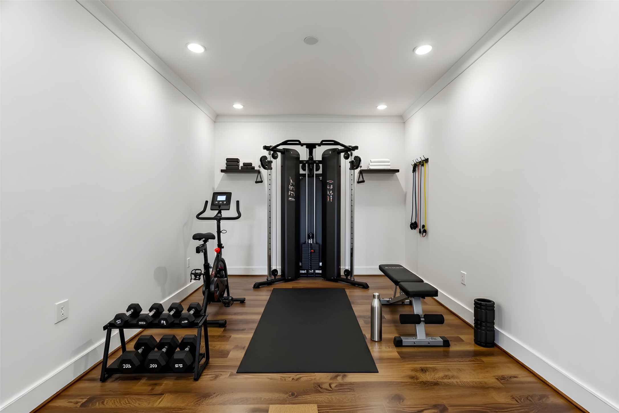 6011 Burgoyne Road, Unit A Houston, TX 77057 - Photo 38 of 46 Movie room/gym