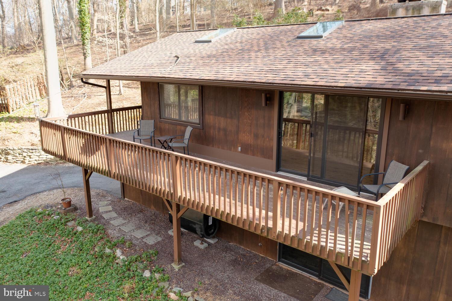 418 Oak Valley Road Media, PA 19063 - Photo 3 of 50 a view of backyard from deck