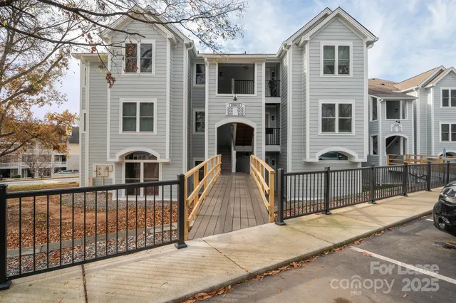 a front view of a house with balcony