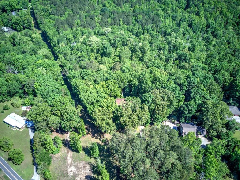 567 Fred Kelly Road Northeast Rome, GA 30161 - Photo 57 of 59 an aerial view of residential house with outdoor space and trees all around