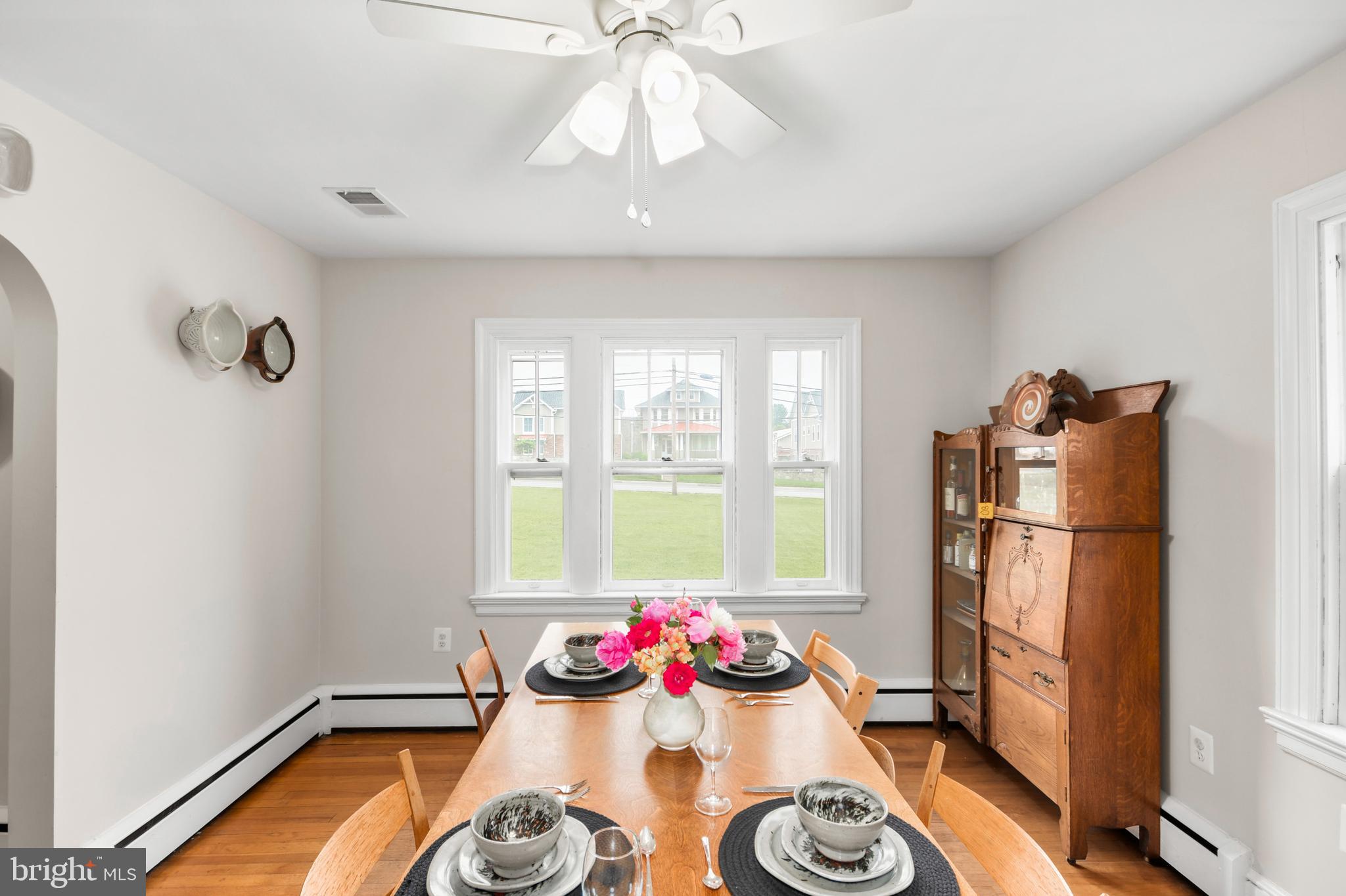 616 West Patrick Street Frederick, MD 21701 - Photo 15 of 81 dining room with ceiling fan and light