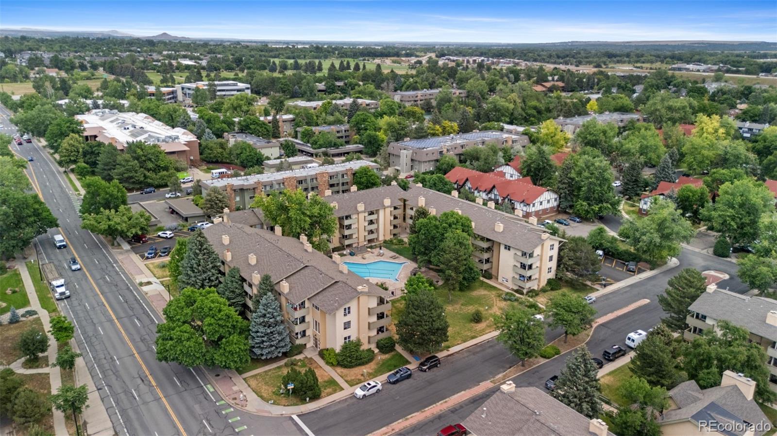 3035 Oneal Parkway, Unit 37V Boulder, CO 80301 - Photo 45 of 49 an aerial view of multiple house