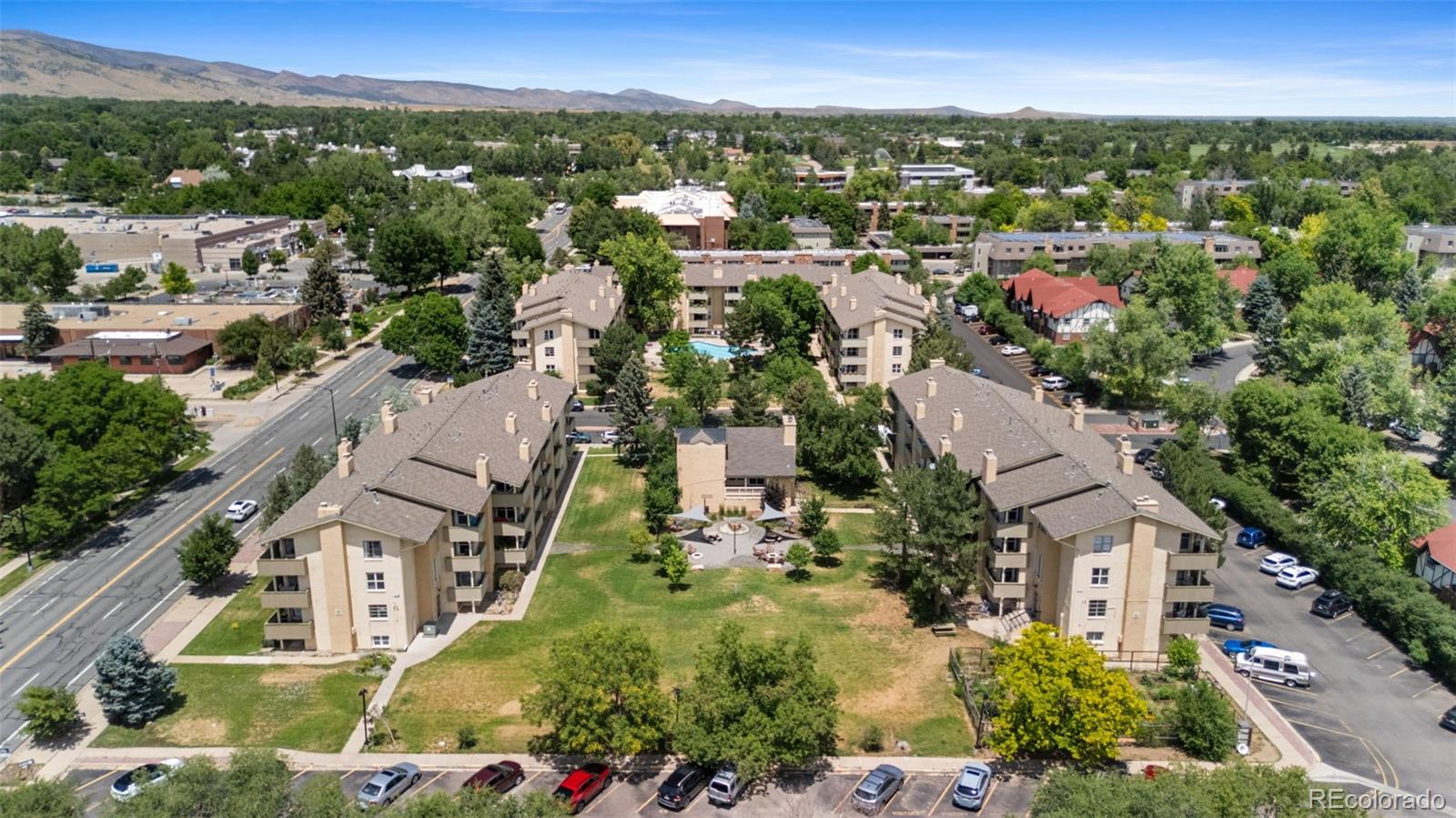 3035 Oneal Parkway, Unit 37V Boulder, CO 80301 - Photo 48 of 49 an aerial view of multiple house