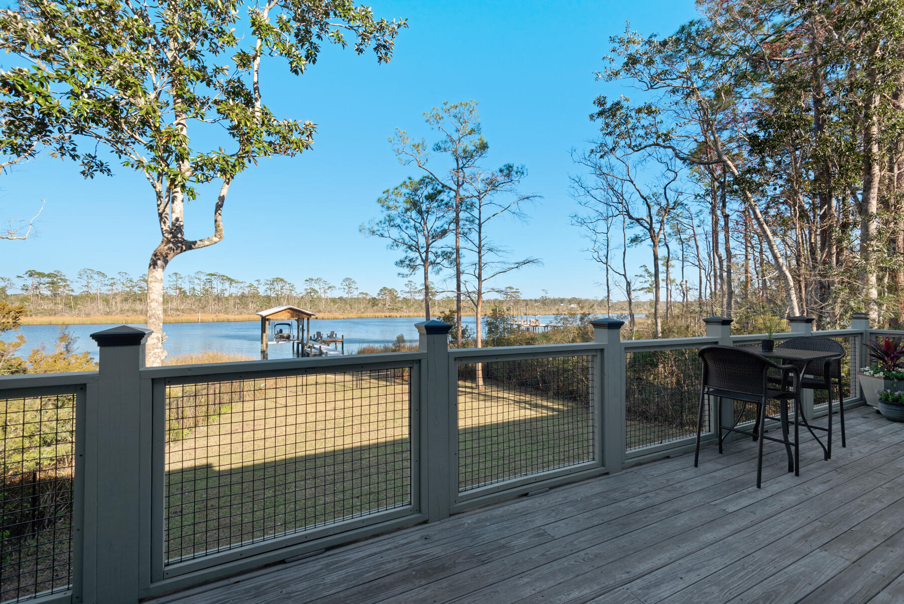 515 Whitfield Road Freeport, FL 32439 - Photo 23 of 39 a view of outdoor space with seating space
