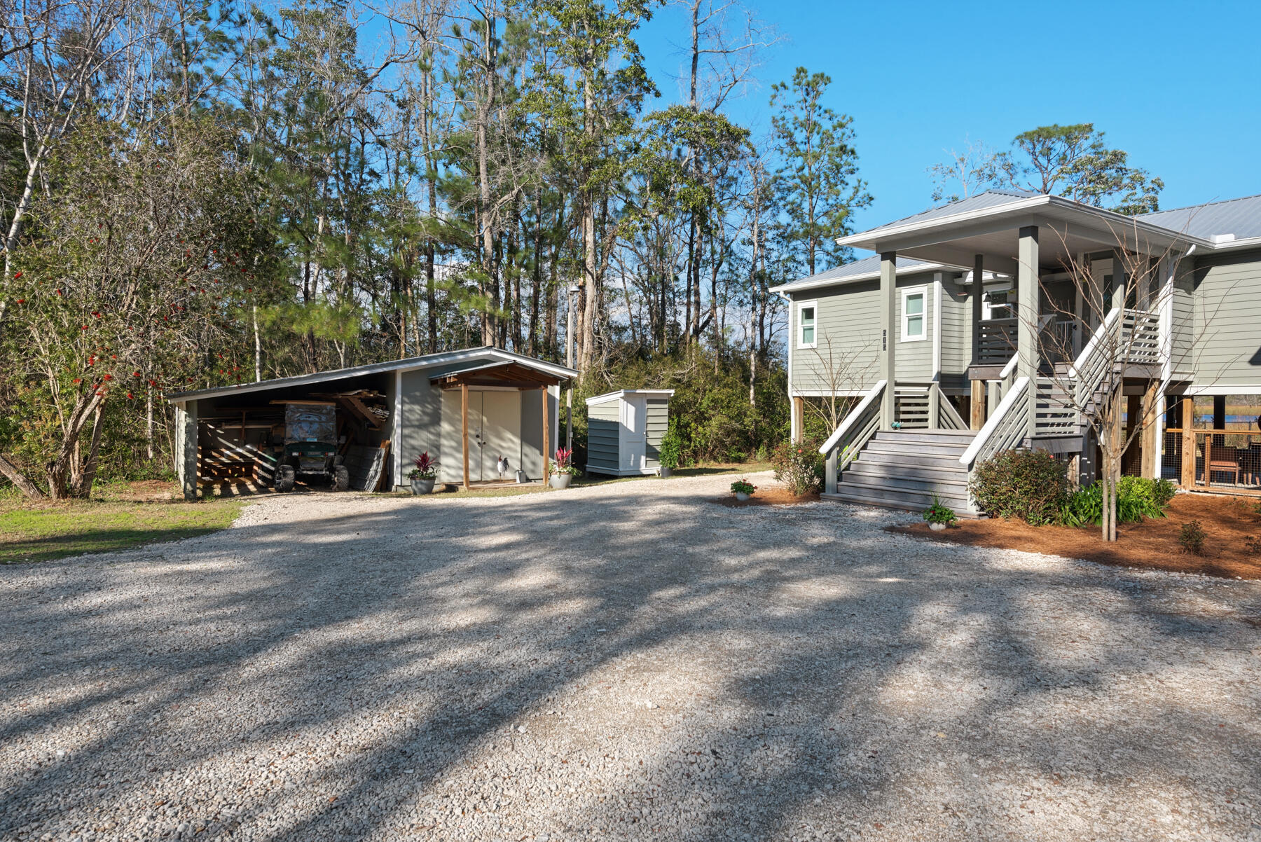 515 Whitfield Road Freeport, FL 32439 - Photo 34 of 39 a view of a house with backyard