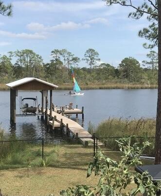 515 Whitfield Road Freeport, FL 32439 - Photo 38 of 39 a view of house with ocean view