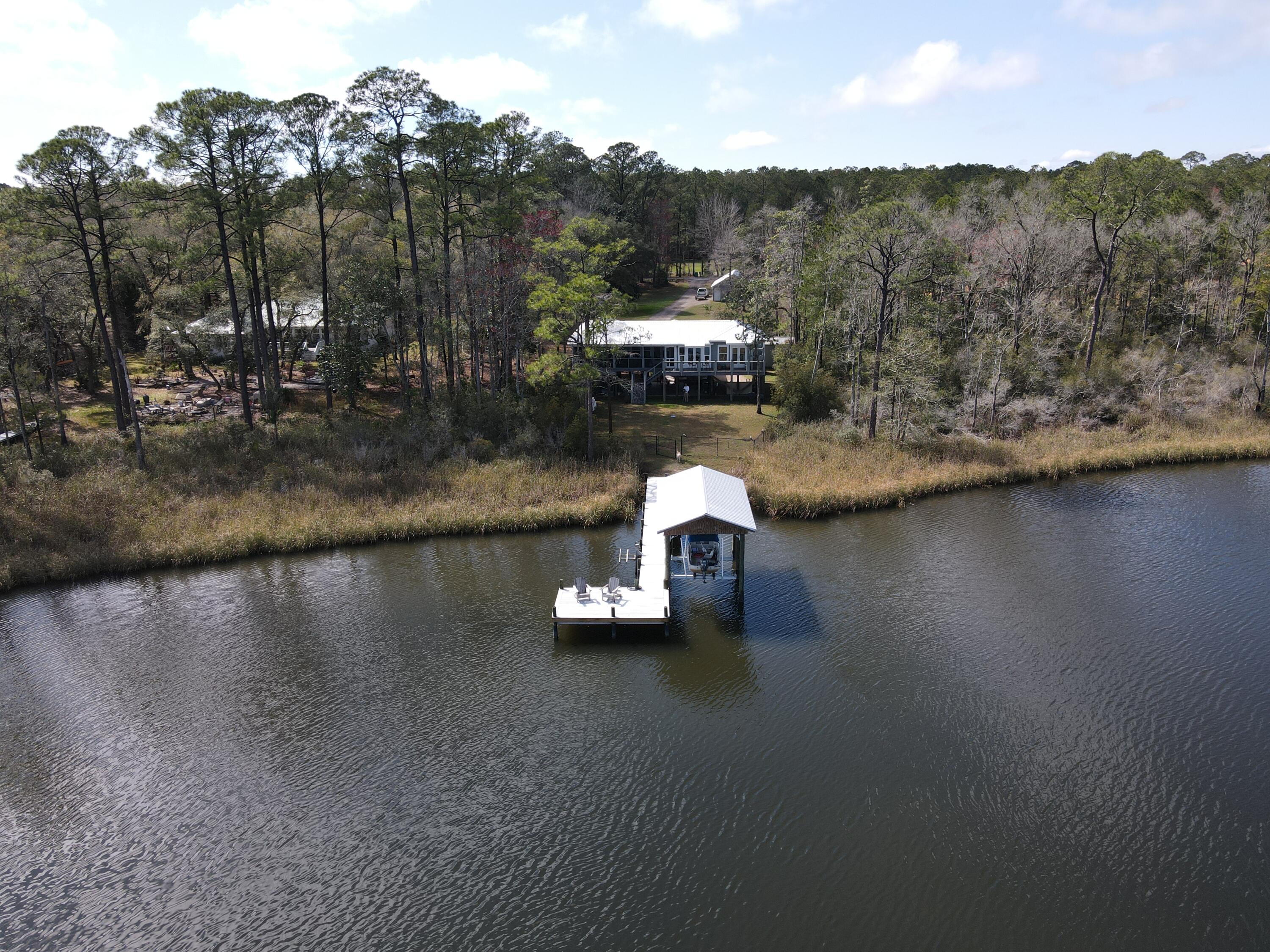 515 Whitfield Road Freeport, FL 32439 - Photo 4 of 39 a view of a lake view
