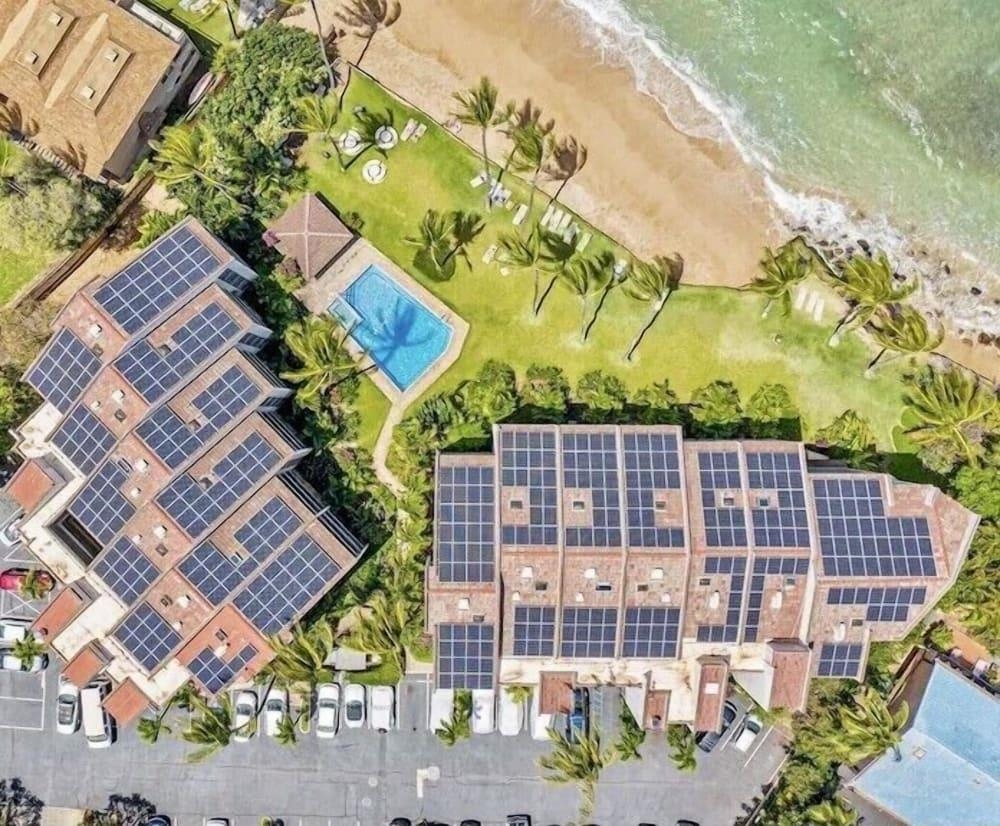 3875 Lower Honoapiilani Road, Unit A105 Lahaina, HI 96761 - Photo 22 of 27 a view of building with garden