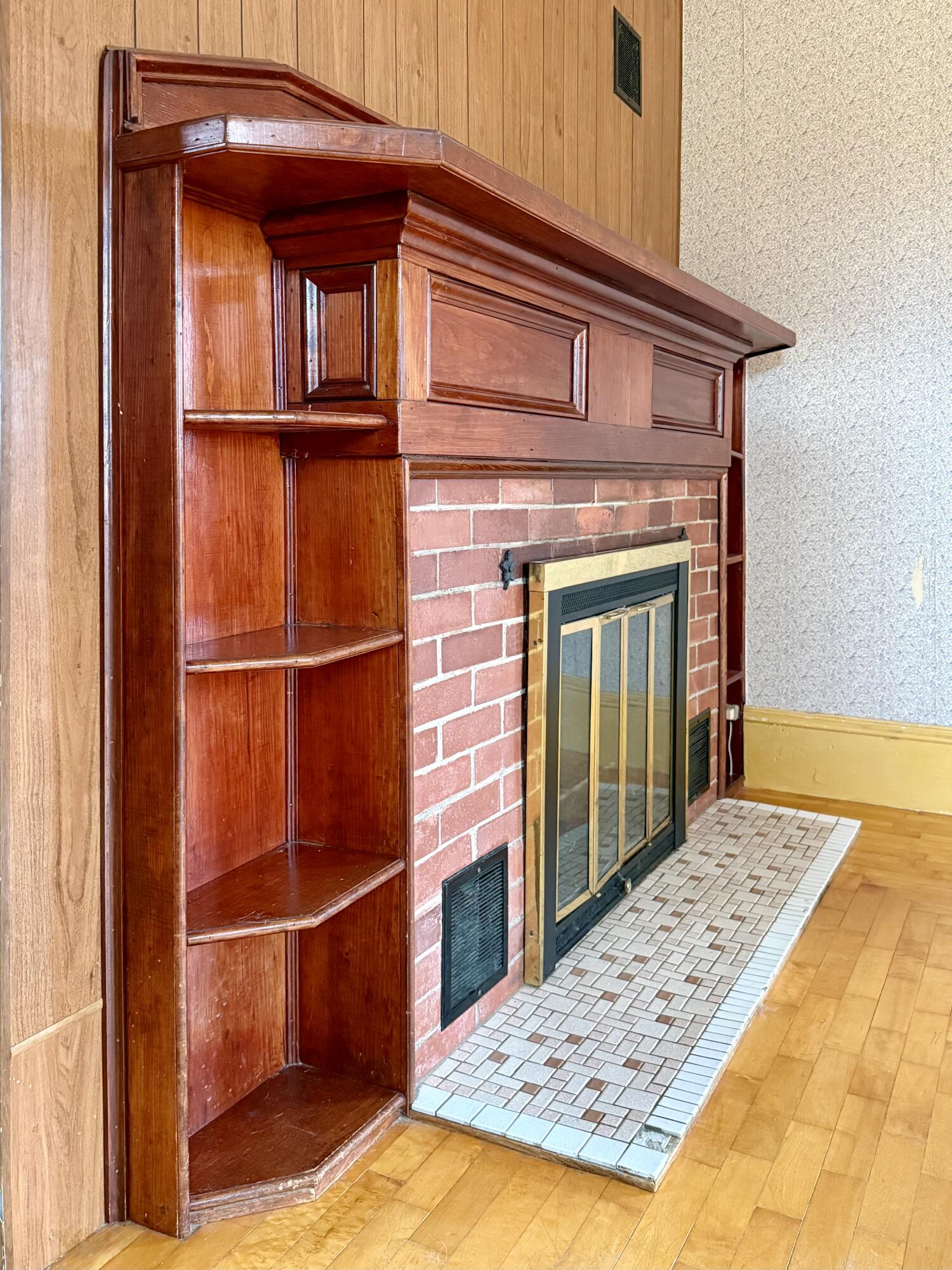 91 Downes Street Calais, ME 04619 - Photo 29 of 62 Fireplace mantle