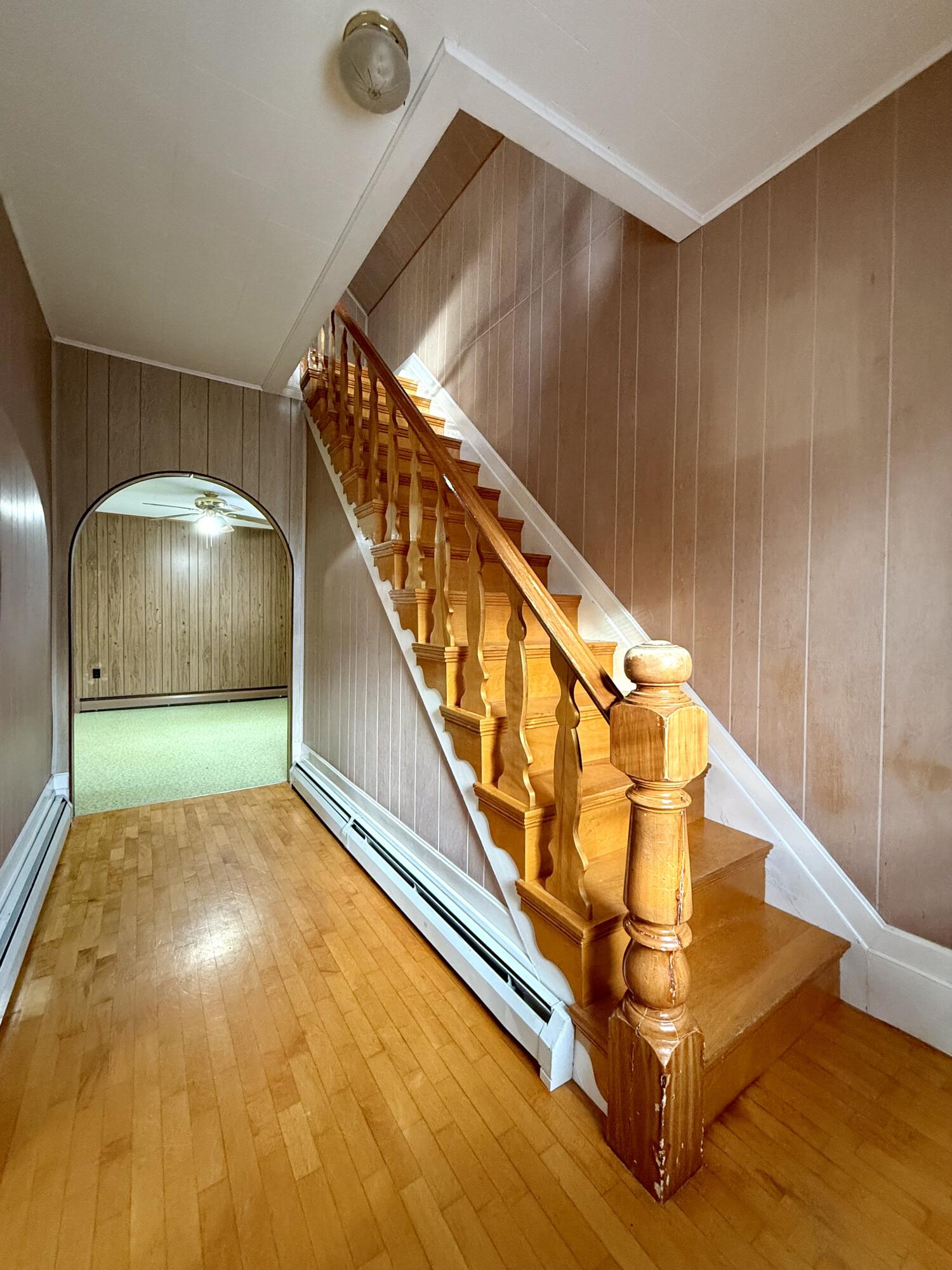 91 Downes Street Calais, ME 04619 - Photo 31 of 62 Front Hall Staircase
