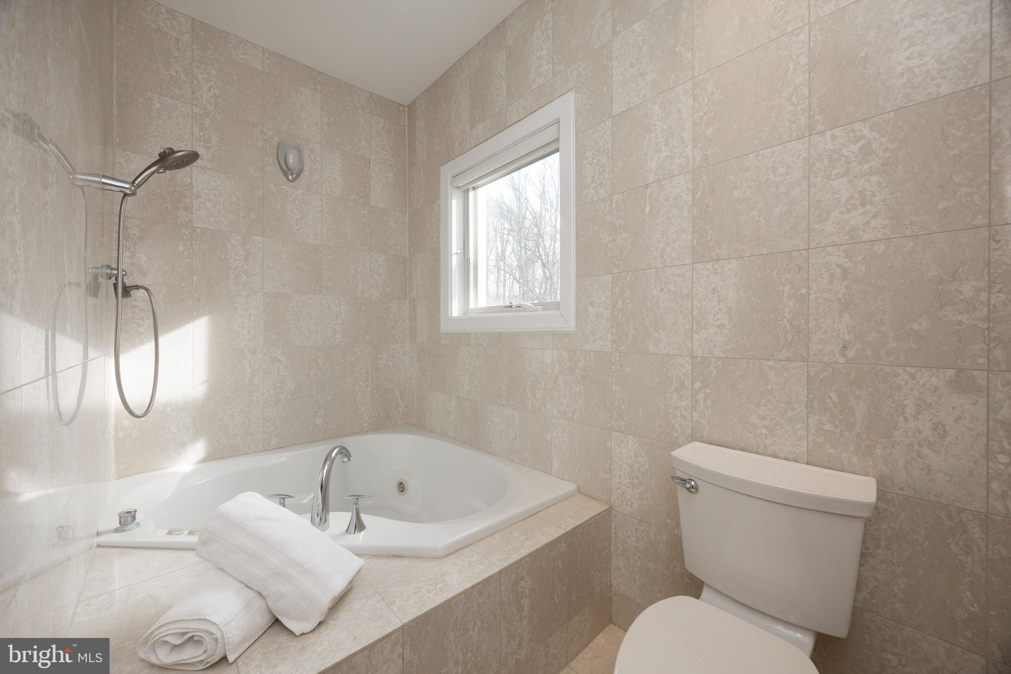 115 Bullock Road Chadds Ford, PA 19317 - Photo 22 of 50 a white toilet sitting next to a bath tub shower