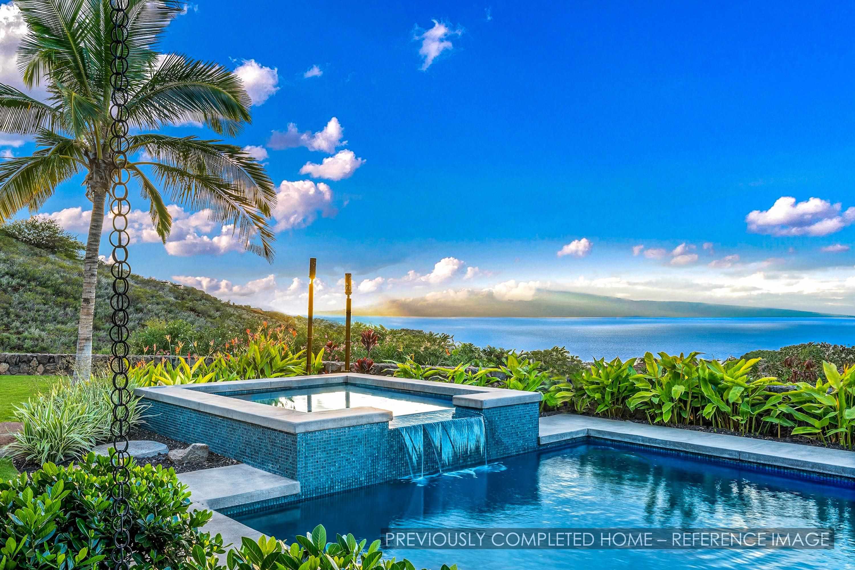 91 Kumu Niu Place, Unit A Lahaina, HI 96761 - Photo 26 of 48 a view of a swimming pool with a patio