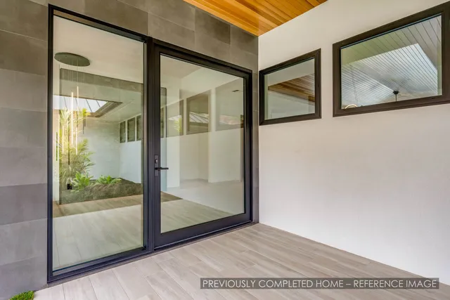 a view of an ocean and beach