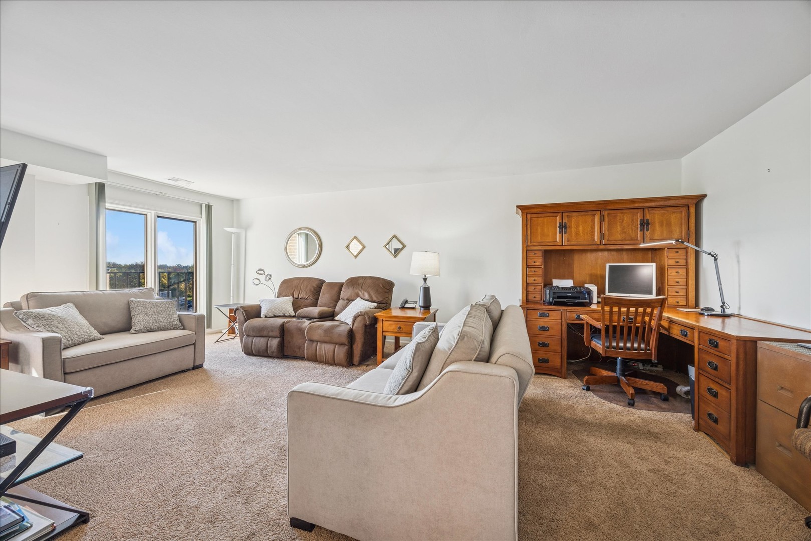 453 Raintree Drive, Unit 5A Glen Ellyn, IL 60137 - Photo 4 of 16 a living room with furniture and a window