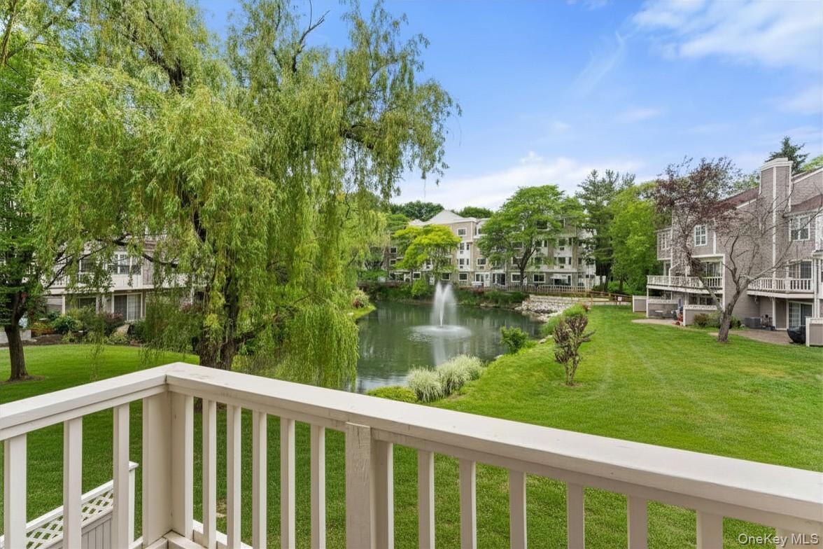611 Pondside Drive White Plains, NY 10607 - Photo 6 of 40 private deck overlooking yard and pond