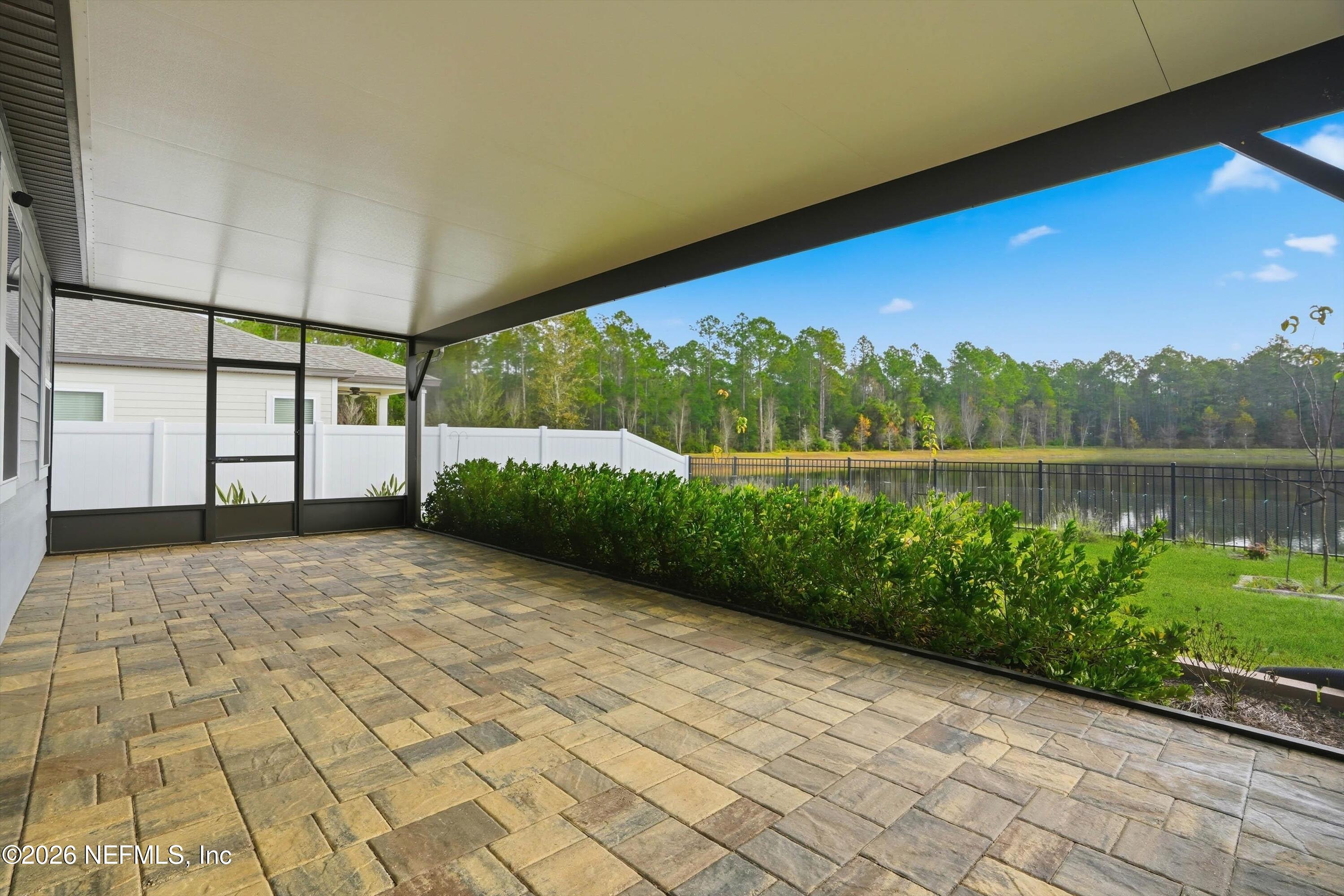 600 Morgans Treasure Road St. Augustine, FL 32084 - Photo 19 of 41 a view of a pathway with a lake view