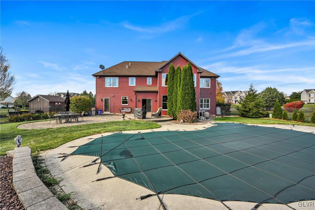 330 Manor Drive Nazareth, PA 18064 - Photo 44 of 51 a view of a big house with a big yard and potted plants