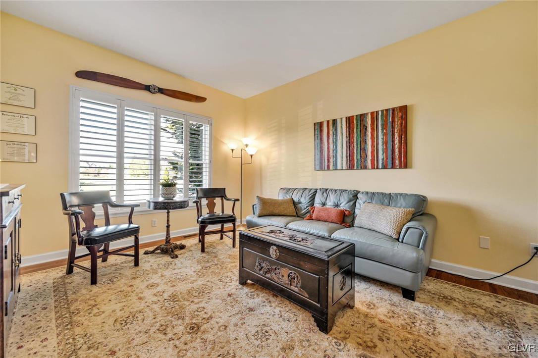 330 Manor Drive Nazareth, PA 18064 - Photo 6 of 51 a living room with furniture and a large window