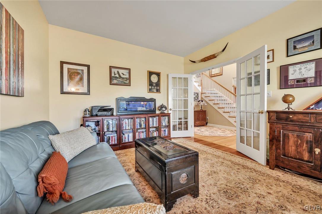 330 Manor Drive Nazareth, PA 18064 - Photo 7 of 51 a living room with furniture and a wooden floor