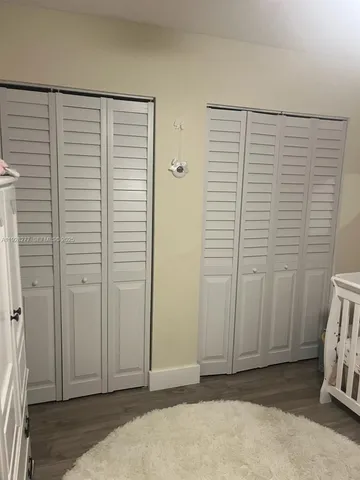 a view of a room with an empty space