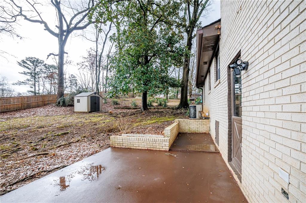 2692 Whites Mill Court Decatur, GA 30034 - Photo 29 of 33 a view of backyard with large trees
