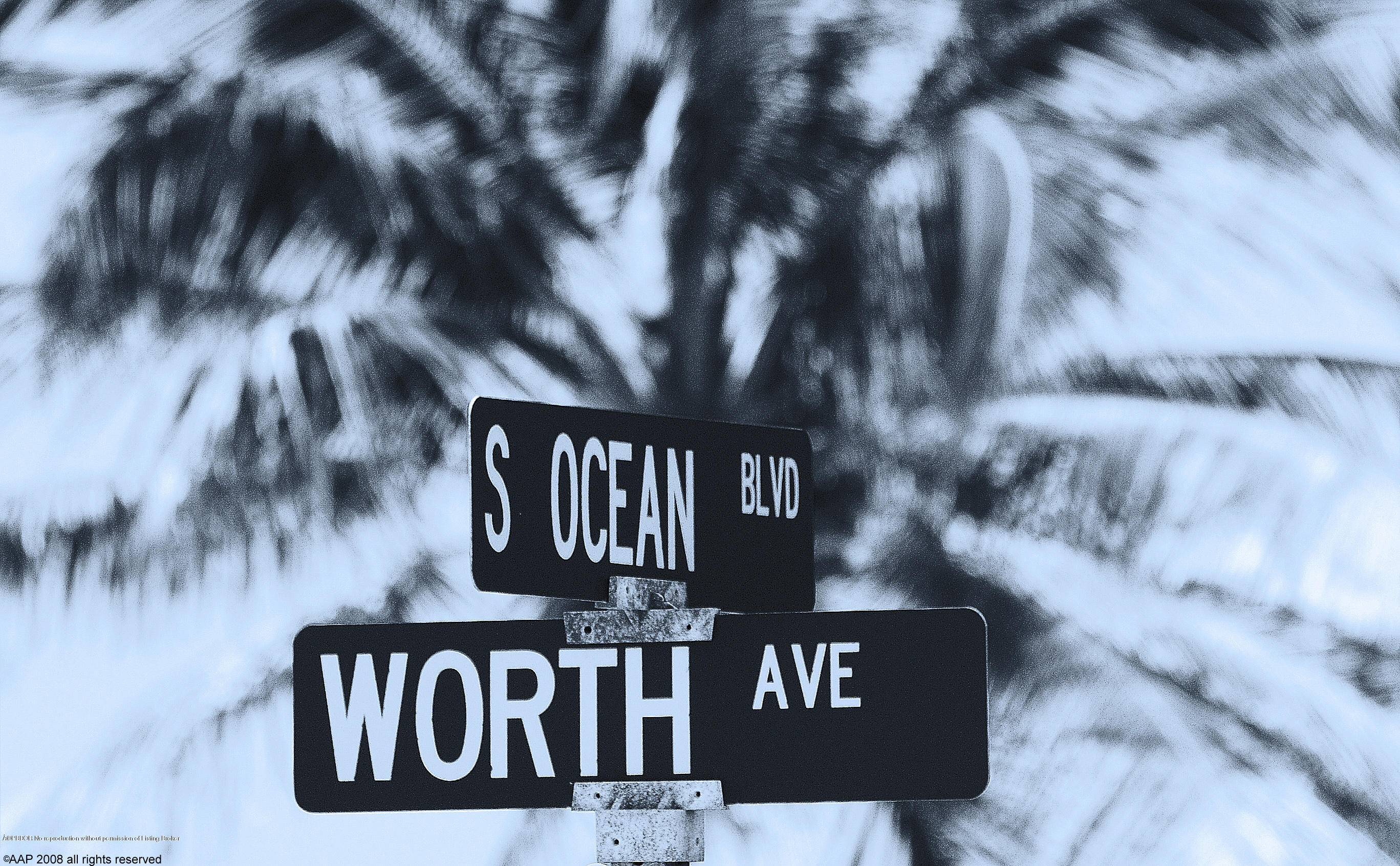 210 Wells Road Palm Beach, FL 33480 - Photo 50 of 65 a view of street sign