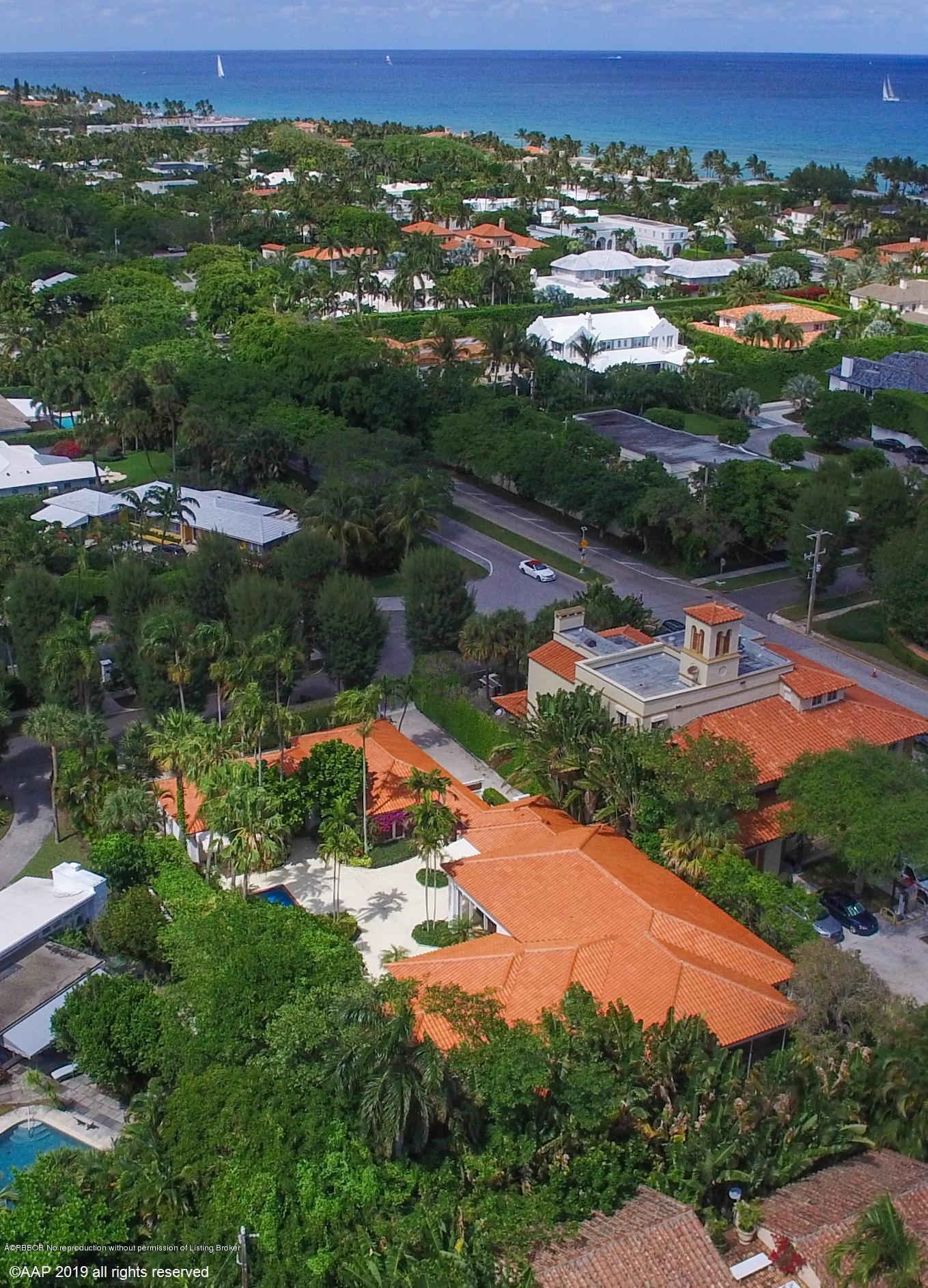 210 Wells Road Palm Beach, FL 33480 - Photo 53 of 65 an aerial view of residential houses with outdoor space and street view