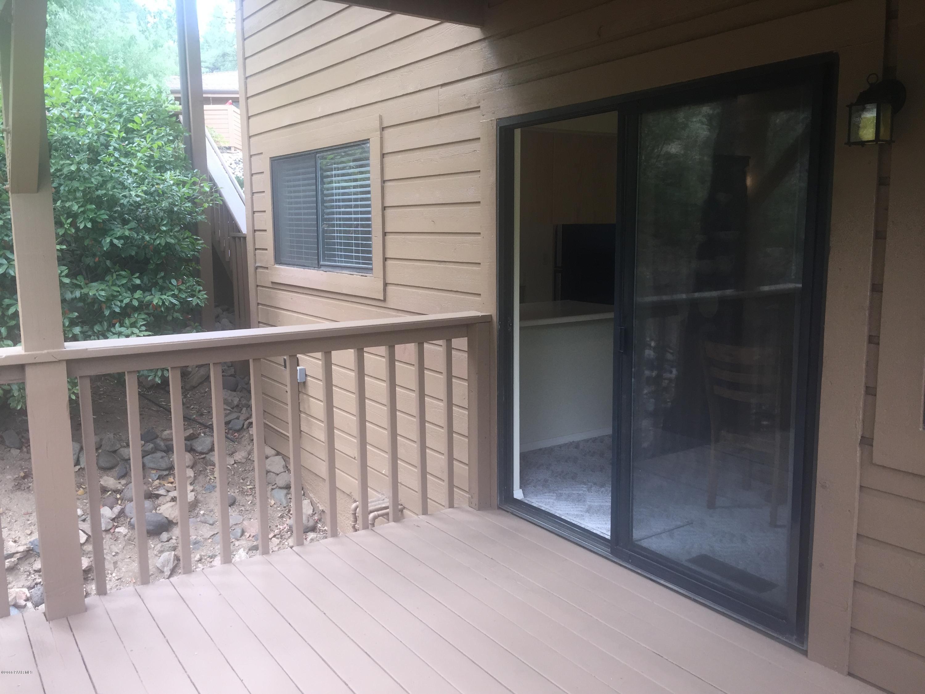 901 Old Stage Road, Unit 6D Prescott, AZ 86303 - Photo 26 of 33 Outdoor Covered Deck