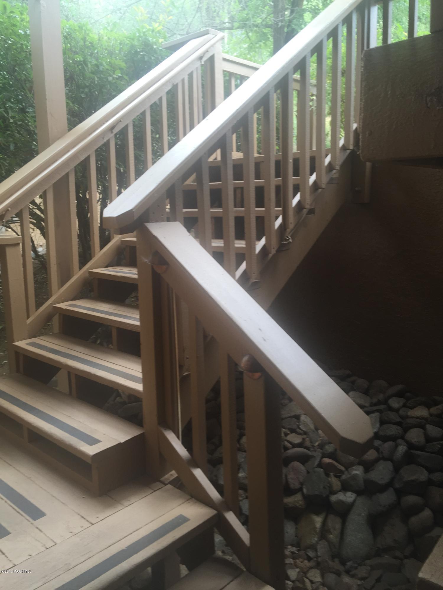 901 Old Stage Road, Unit 6D Prescott, AZ 86303 - Photo 10 of 33 Stairs down to unit