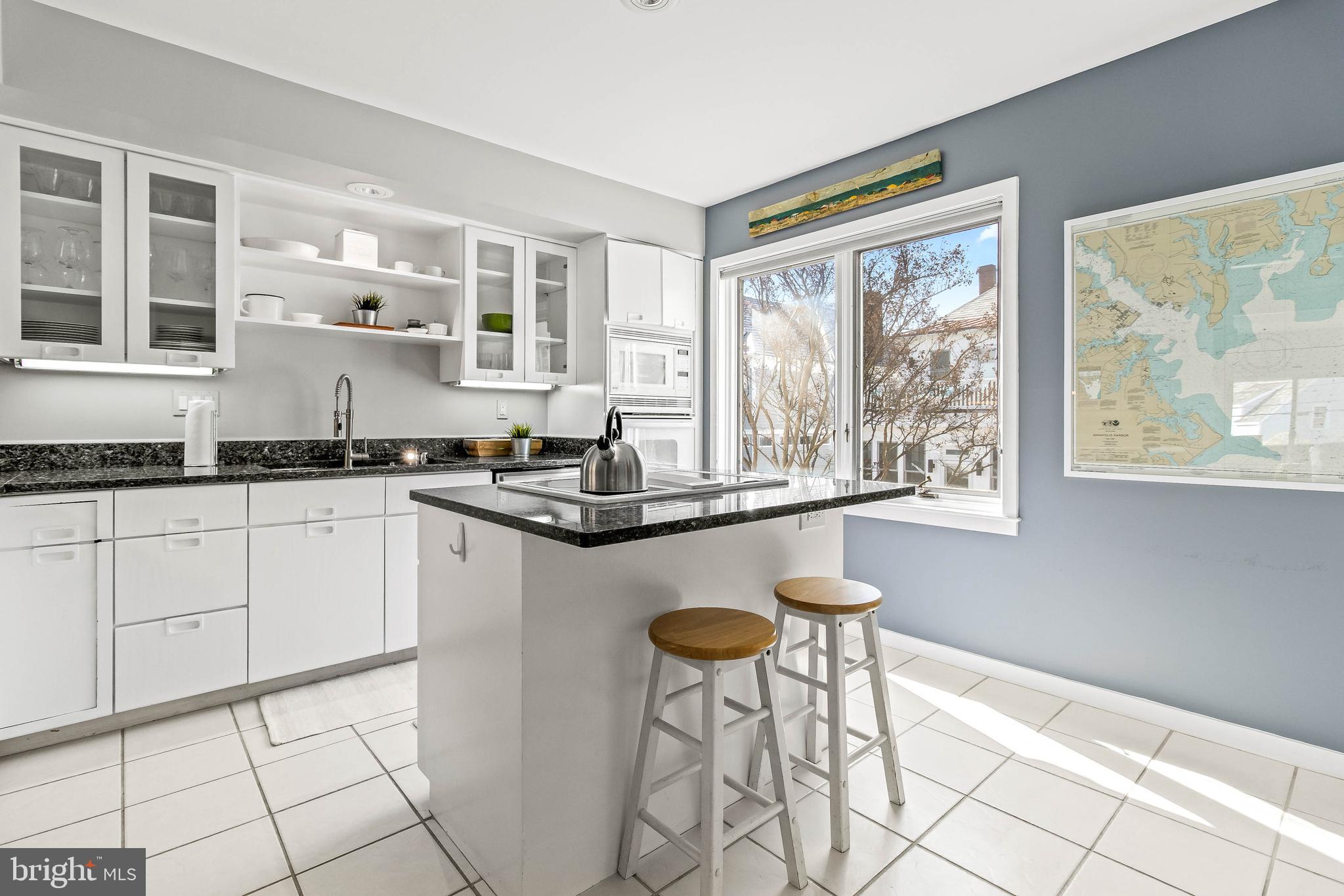 1 Compromise Street Annapolis, MD 21401 - Photo 15 of 39 Kitchen provides views of upper Spa Creek