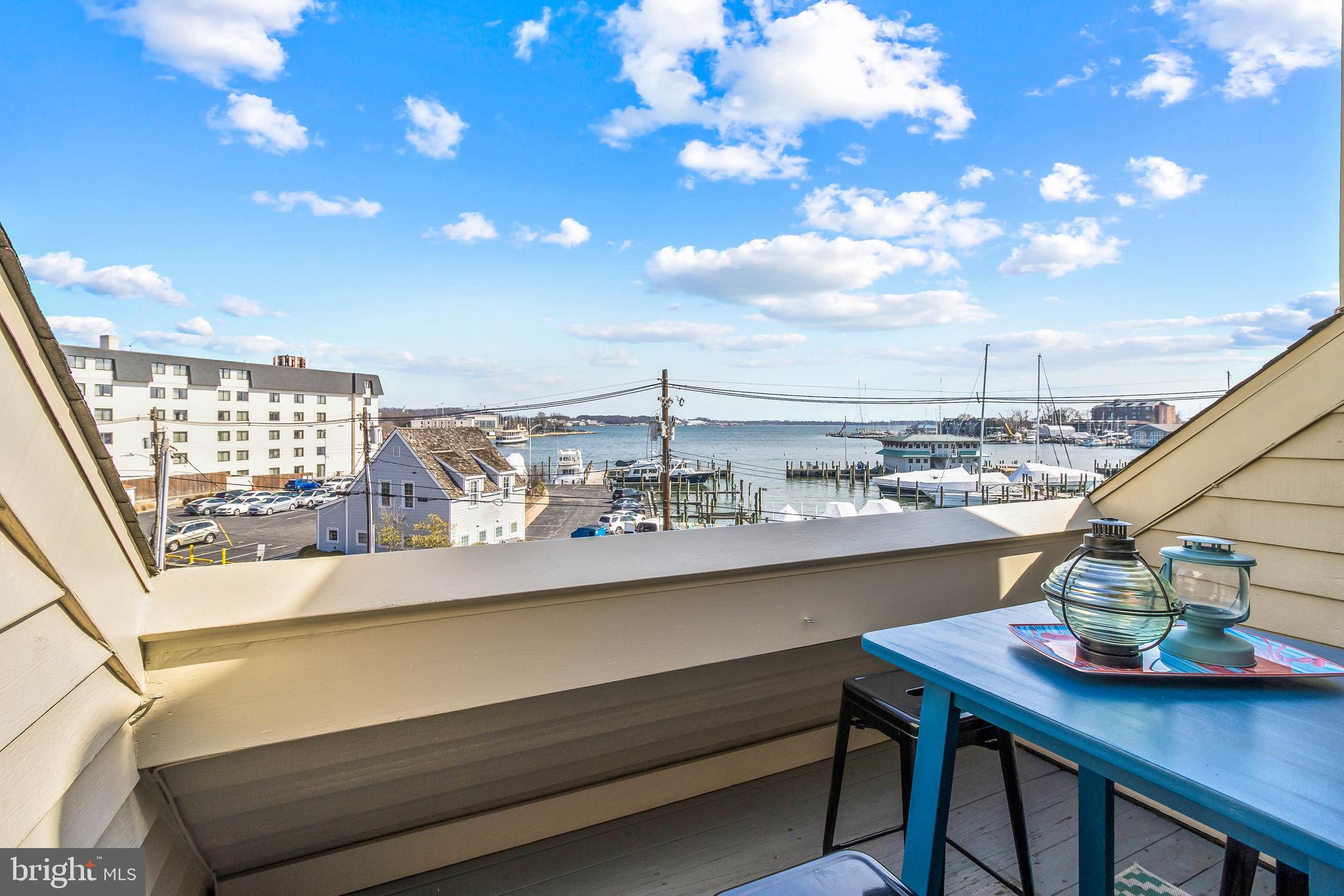 1 Compromise Street Annapolis, MD 21401 - Photo 19 of 39 Private balcony overlooks Annapolis Harbor