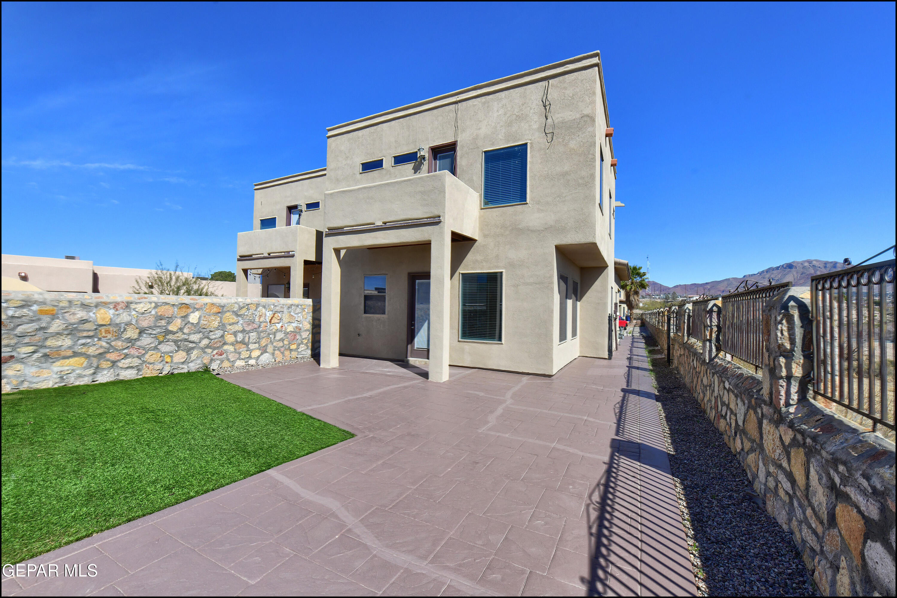 401 Ana Way, Unit B El Paso, TX 79912 - Photo 48 of 54 a view of a house with a yard
