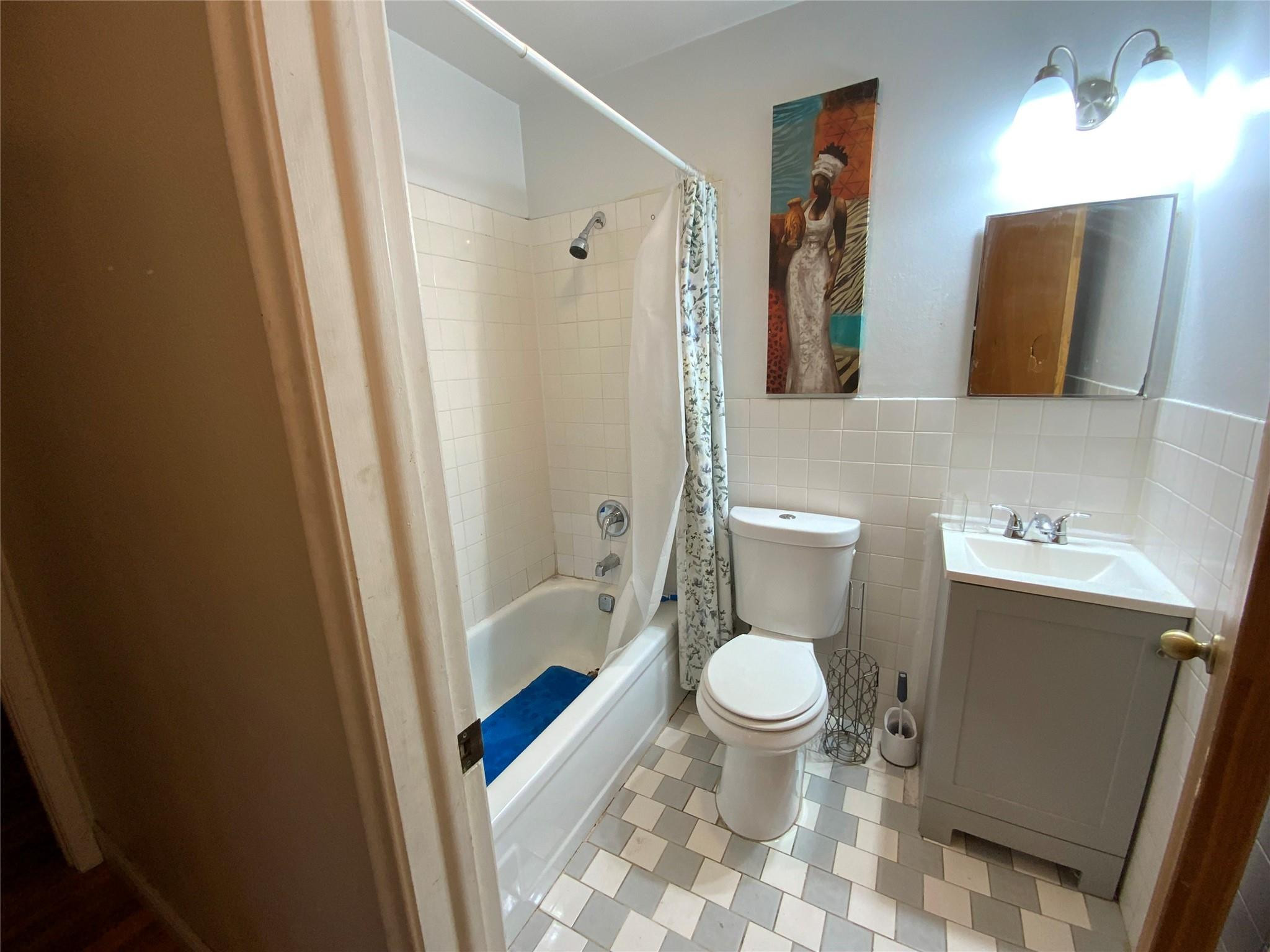 8160 Southwest 6th Street North Lauderdale, FL 33068 - Photo 26 of 39 a bathroom with a sink and a mirror